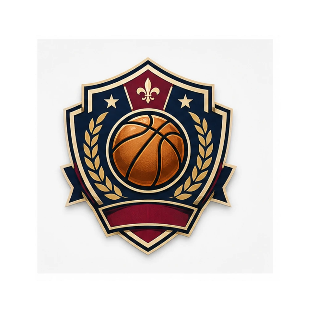 Logo Bóng Rổ Đẹp Cổ Điển