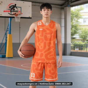 Mẫu bóng rổ Cam Elara cho học sinh trung học phổ thông, người lớn.